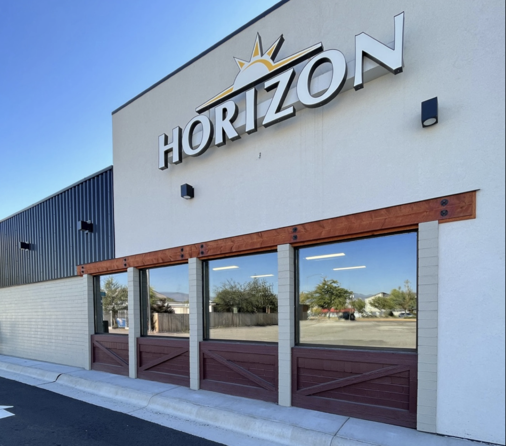 Storefront Window Tint - Horizon